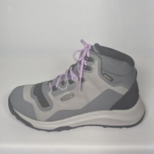 NEW KEEN Womens Tempo Flex Mid Height Lightweight Waterproof Hiking Boot sz 8